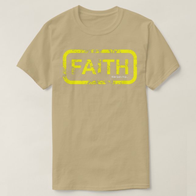 Camiseta Ayuda de Faith With Gods (Diseño del anverso)