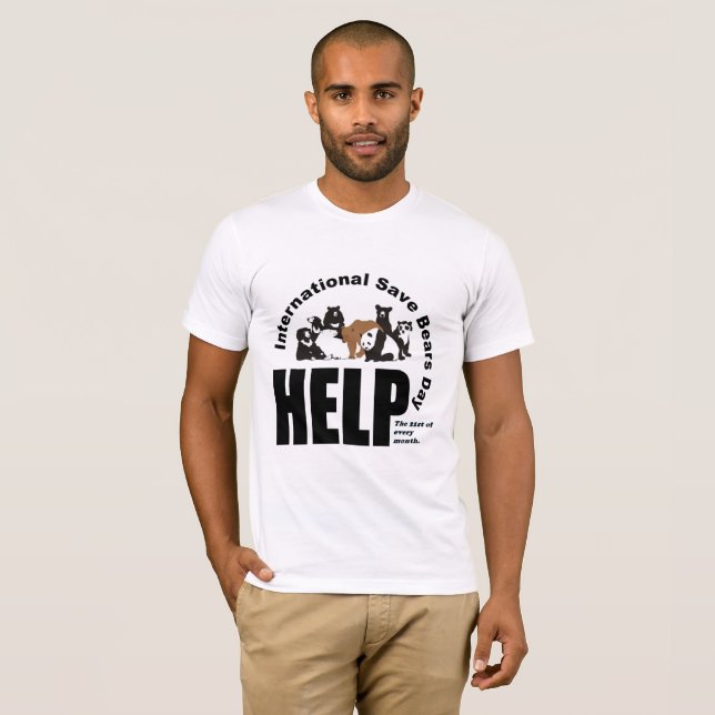 CAMISETA AYUDA DE ISBD (Anverso completo)