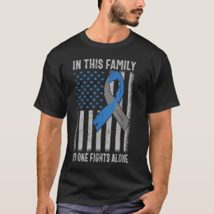 Camiseta Ayuda de la familia de sensibilización sobre diabe