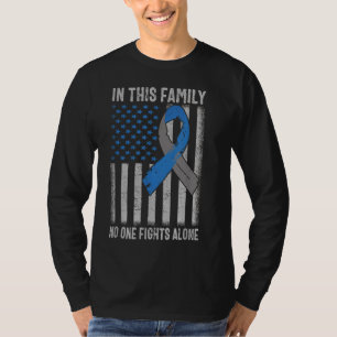 Camiseta Ayuda de la familia de sensibilización sobre diabe