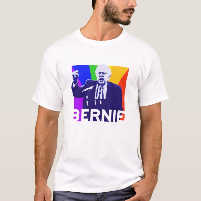Camiseta Ayuda de las chorreadoras LGBT de Bernie (Anverso)