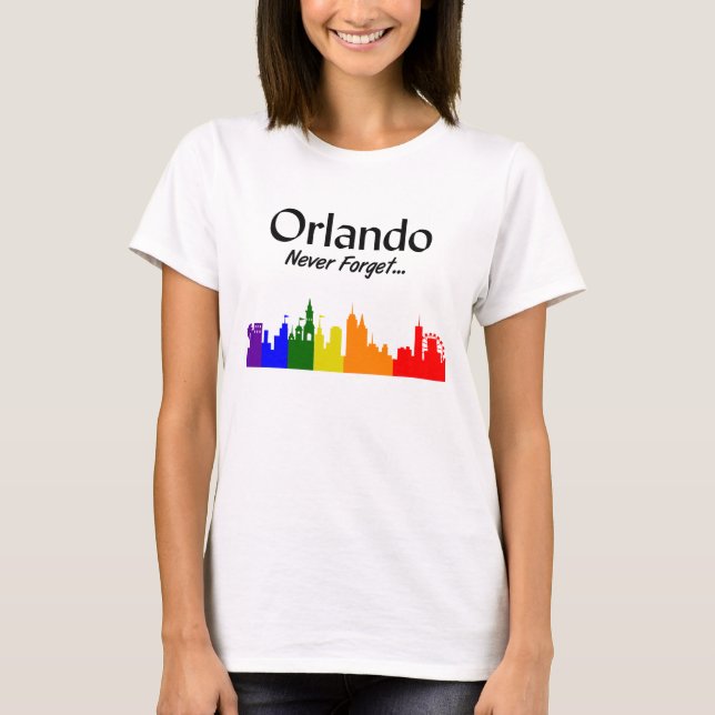 Camiseta Ayuda de Orlando la Florida (Anverso)