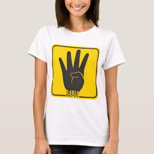 Camiseta Ayuda de Rabia R4BIA del mundo 4