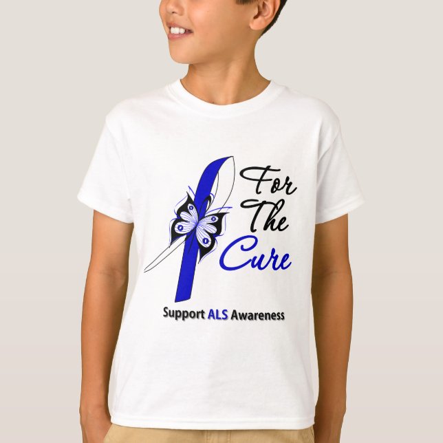 Camiseta Ayuda del ALS para la curación (Anverso)
