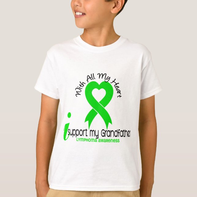 Camiseta Ayuda del LINFOMA I mi abuelo (Anverso)