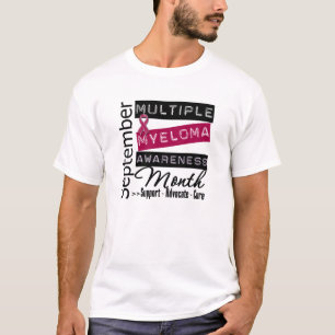 Camiseta Ayuda del mes de la conciencia del mieloma