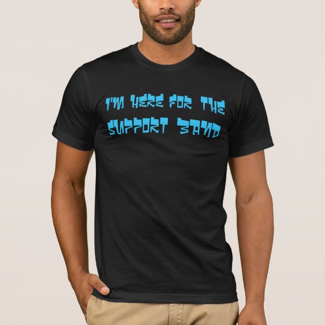 Camiseta ayuda, estoy aquí para, BANDA (Anverso)