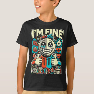 Camiseta Ayuda Excelente Depresión Ansiedad Salud Mental