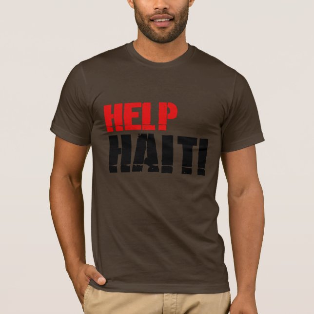 CAMISETA AYUDA HAITÍ (Anverso)