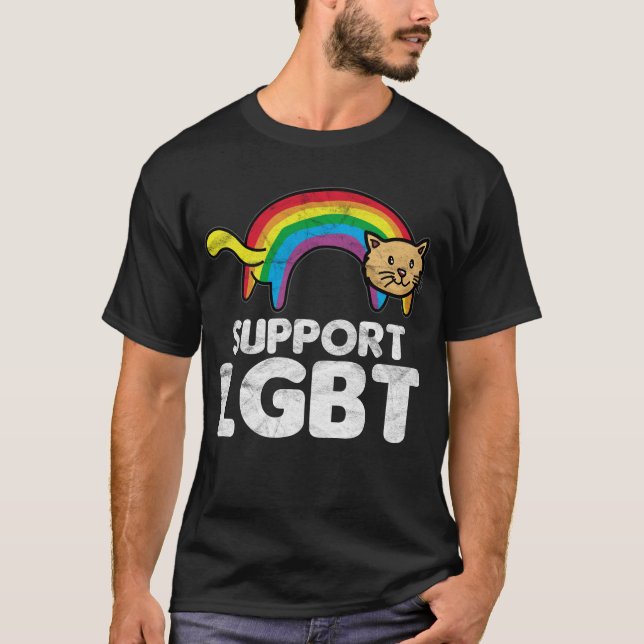 Camiseta Ayuda LGBT (Anverso)