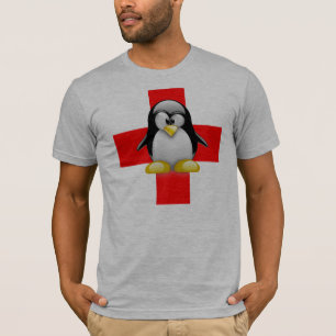 CAMISETA AYUDA MÉDICA DE LINUX TUX