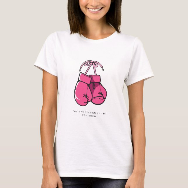 Camiseta Ayuda para el cáncer de mama Regalos para el cánce (Anverso)