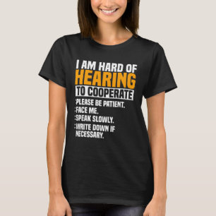 Camiseta Ayuda para la audición para la toma de conciencia