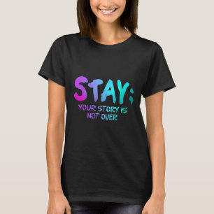Camiseta Ayuda para prevenir el suicidio Ayuda para concien