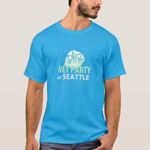 Camiseta Ayuda que aumenta democracia con el fiesta neto