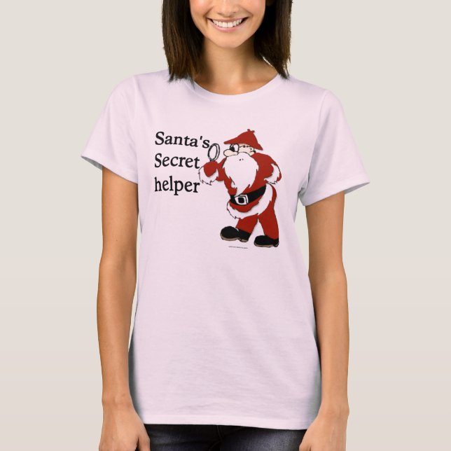 CAMISETA AYUDA SECRETA DE SANTA (Anverso)