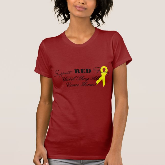 Camiseta Ayuda viernes rojo (hasta ellos todos vuelven a (Anverso)