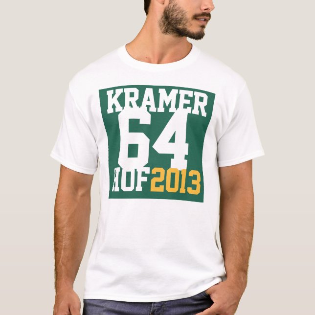 Camiseta Ayuda www.JerryKramer4hof.com (Anverso)