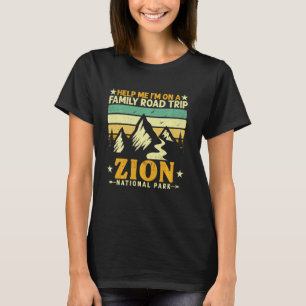 Camiseta Ayúdame estoy en un viaje familiar por carretera Z