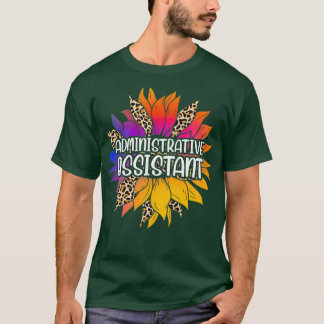 Camiseta Ayudante Administrativo Girasol