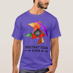 CAMISETA AYUDANTE COOK BONITO DISEÑO PARA USTED