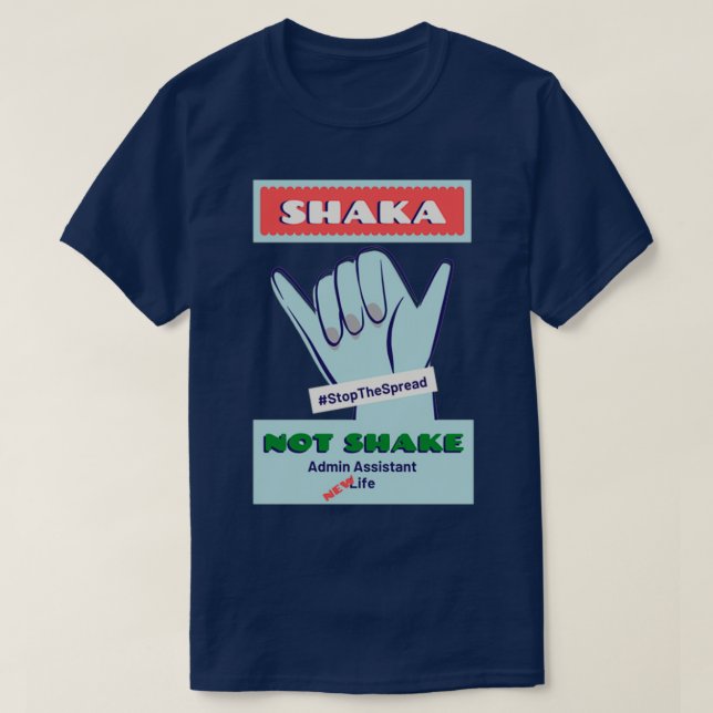 Camiseta Ayudante De Administración Detener La Expansión (Diseño del anverso)