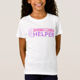 Camiseta Ayudante de Jardín de la Abuela de la Niñ