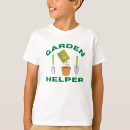 Camiseta Ayudante de Jardín para Niños