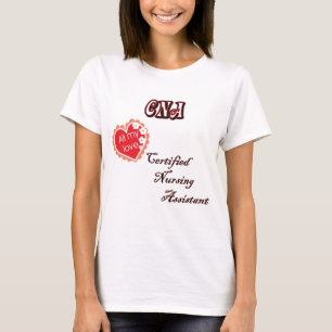 CAMISETA AYUDANTE DE LA ENFERMERÍA CERTIFICADA
