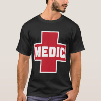 Camiseta Ayudante de protesta de la Cruz Roja Médica de la