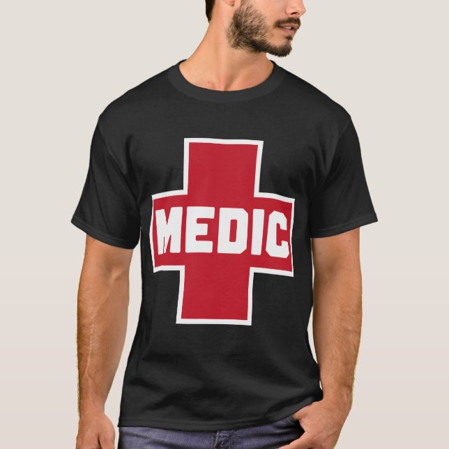 Camiseta Ayudante de protesta de la Cruz Roja Médica de la  (Anverso)