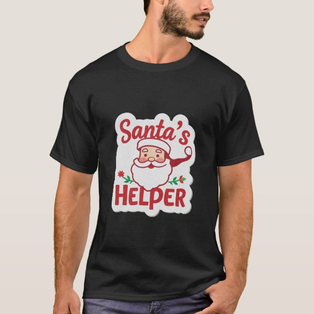 Camiseta Ayudante de Santa (Anverso)