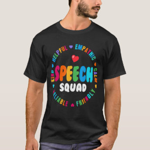 Camiseta Ayudante De Terapia Patólogo Lingüístico Slp Sp