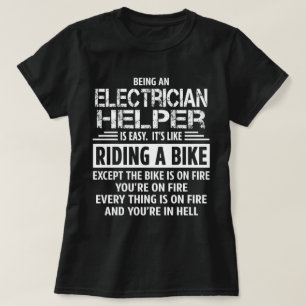 Camiseta Ayudante del electricista