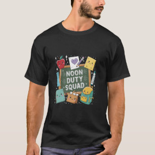 Camiseta Ayudante del equipo de turno del mediodía 100 días