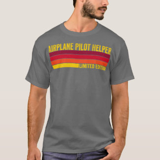 Camiseta Ayudante del piloto del avión