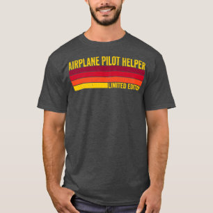 Camiseta Ayudante del piloto del avión