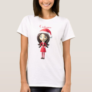 Camiseta Ayudante Feliz de Santa Thunder_Cove