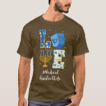 Camiseta AYUDANTE MÉDICO Hanukkah Jewish Chanukah Ha<br><div class="desc">Amo al ASISTENTE MÉDICO Hanukkah Judío Chanukah Hanukkah .</div>