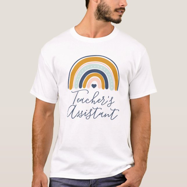 Camiseta Ayudante Paraprofesional del profesor SPED Autism  (Anverso)