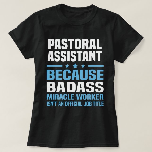 Camiseta Ayudante Pastoral (Diseño del anverso)