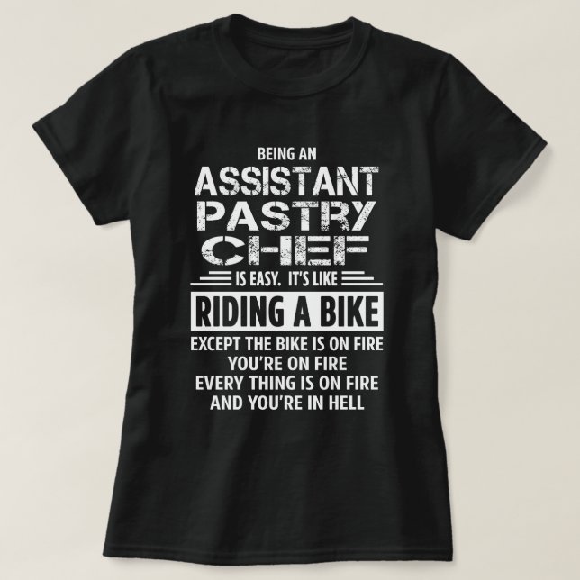 Camiseta Ayudante Pastoral Chef (Diseño del anverso)