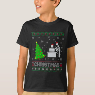 Camiseta Ayudante personal de mujeres: árbol de navidad ilu