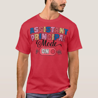 Camiseta Ayudante Principal estará allí para tu Ap escolar