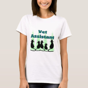 Camiseta Ayudante/tecnología del veterinario