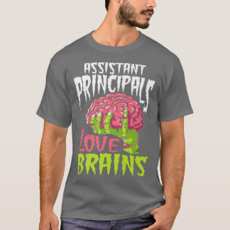 Camiseta Ayudantes Directores Aman los Cerebros Maestros Zo