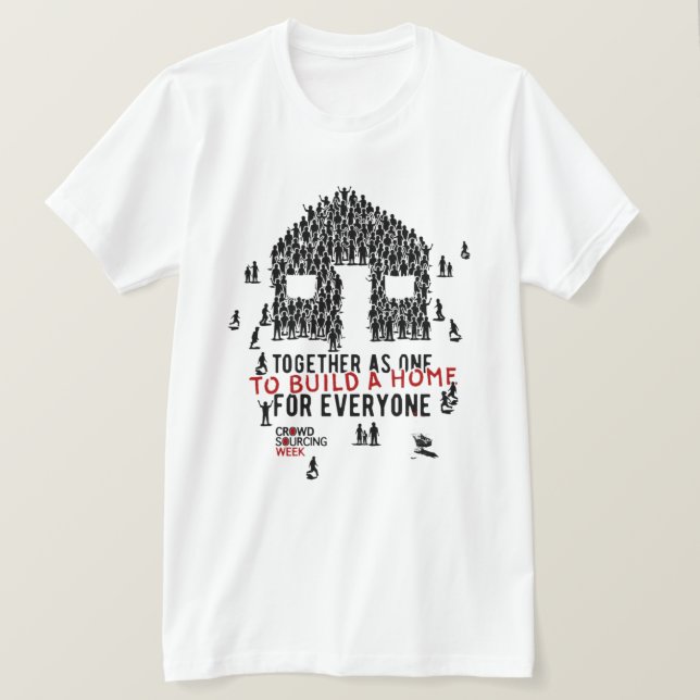 Camiseta Ayudar a las personas sin hogar (Anverso del diseño)