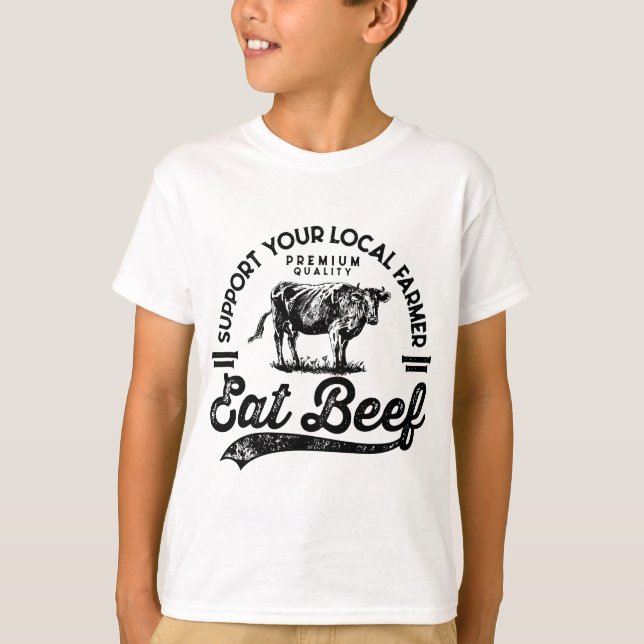 Camiseta Ayudar A Los Agricultores Locales A Comprar Ea (Anverso)