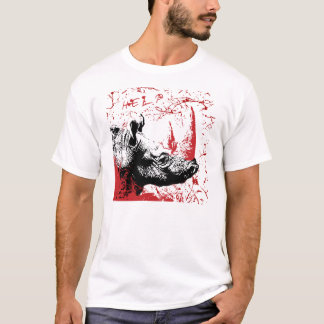 Camiseta Ayudar a los rinocerontes