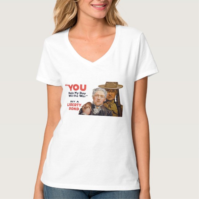 Camiseta Ayudas a mi hijo a ganar la guerra (Anverso)